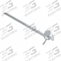 IKA Stirrer: Stirrer, 1/4 in Shaft Dia, 13 3/4 in Shaft Lg, 3 Blades, Propeller, 2 1/4 in Blade Dia (MPN 0001295900). Key specifications — Brand: IKA; Blade Shape: Propeller; Compatible with Manufacturer Model Number: 0025006577.