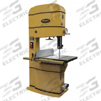 POWERMATIC Band Saw: Vertical, 230/460V AC, 24 in Throat Dp - Vertical, 2,300 to 4,400 SFPM, 3 Phase (MPN PM2415B-3). Key specifications — attr313141: 2,300 to 4,400 SFPM; attr313142: 10° Left to 45° Right; attr313144: 3; attr313145: Vertical; attr325087: POWERMATIC.