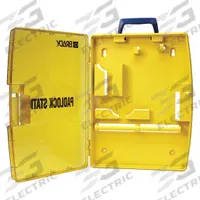 BRADY Lockout Station: Padlock Station, No Padlocks, Padlock Station Only Padlock Station (MPN 105932). Key specifications — Visibility Inside: None; Station Type: Padlock Station; Mounting Location: Wall; Portable: Yes; Material: Polypropylene; Cover Type: Closed; Filled: No; Includes: Padlock Station Only.