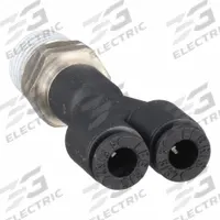 LEGRIS Push-Fit Wye Fitting: 1/8 in Pipe x 5/32 in OD x 5/32 in OD Size, 1 9/32 in Overall Lg, 10 PK (MPN 3148 04 11). Key specifications — Brand: LEGRIS.