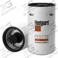 FLEETGUARD Automotive Fuel Filter: 15 in Overall Lg, 4 3/4 in Outside Dia, Diesel Fuel, Diesel (MPN FF5776). Key specifications — attr1137520: BF9885; attr1137521: FF5776; attr434022: FLEETGUARD; attr1017112: Buses; attr1017113: Autocar Llc..