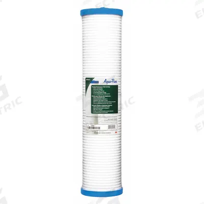 3M AQUA-PURE Water Filter Cartridge: 5 micron, 45 gpm, Polypropylene - Solid Water Filter Cartridges