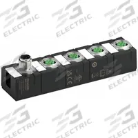 MURRELEKTRONIK IO-Link hub: 4 Output Ports, 5-Pole A-Coded M12 Female, 0 Digital Inputs, IP68 (MPN 59840). Key specifications — attr912985: COM3 (230.4 kbit/s); attr912983: 24V DC; attr912984: IP68.
