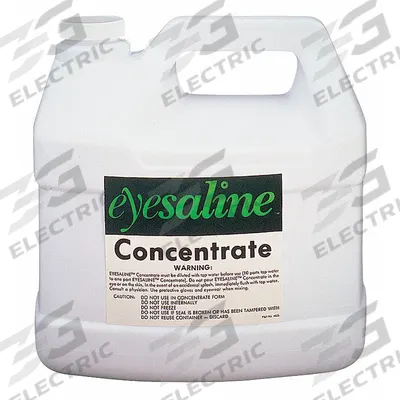FEND-ALL BY PIP Eyewash Saline Concentrate: 170 oz Cap - Refills & Water Preservatives for Portable Eyewash Stations