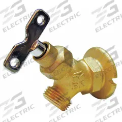 APPROVED VENDOR Angle Sillcock: Key, Brass, Brass, Zinc, 3/4 in Inlet Connection Size, NPT (MPN 108-034HC). Key specifications — Brand: APPROVED VENDOR; Design: Standard; Body Material: Brass; Handle Material: Zinc; Color/Finish: Brass; Handle Type: Key; Inlet Connection Type: NPT; Product Type: Sillcock.