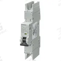 SIEMENS IEC Miniature Circuit Breaker: 16 A Amps, 60V DC, 10kA at 277V AC, Screw Clamp, 5SJ4, AC/DC (MPN 5SJ41167HG42). Key specifications — Brand: SIEMENS; DC Voltage Rating: 60V DC; Max. AIR Rating: 10kA at 277V AC; Terminal Connection: Screw Clamp; AC Voltage Rating: 277V AC.