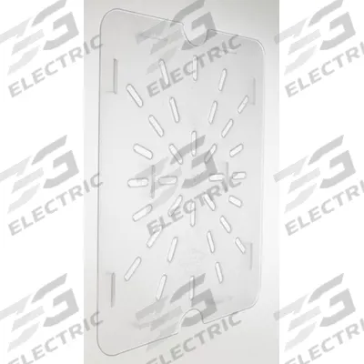 CRESTWARE Drain Tray: Half Size, 10 1/4 in Overall Lg, 8 in Overall Wd - Steam Table Accessories