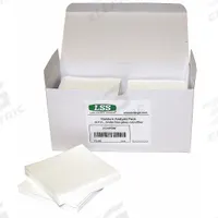 LABEXACT Moisture Analyzer Pad: 4 in Overall Lg, 4 in Overall Wd, 1/64 in Overall Ht, 400 PK (MPN 45FG80). Key specifications — Compatible Manufacturer Part Number: compatible with every known major moisture analysis instrument; Product Type: Moisture Analyzer Pad.