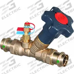 VIEGA PROPRESS Balancing Valve: Manual, Press, 8.56 gpm – 19.81 gpm, 8.56 gpm Min. Flow Rate, Brass (MPN 82125). Key specifications — Brand: VIEGA PROPRESS; Accuracy: ±3%.