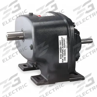 Dayton Speed Reducer: 31:1, 56 RPM, 0.75 hp Input Max, 816 in-lb Output Max - Indirect-Drive Parallel Speed Reducers