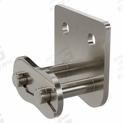 TSUBAKI Attachment Link: For Nickel-Plated Steel Roller Chains, SA-2, 60, Single Strand - Attachment Links for ANSI Standard Chains