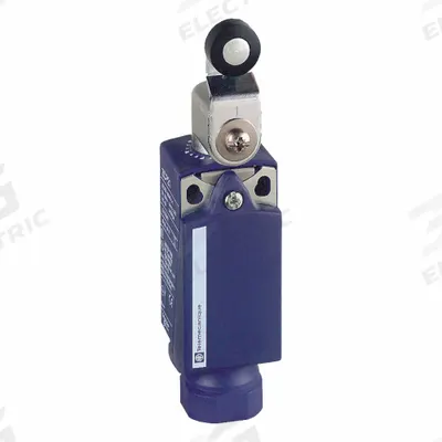 TELEMECANIQUE SENSORS Limit Switch: 90°, Roller Lever, XCKP, 0.22 in Roller Wd - Roller Lever-Arm Limit Switches