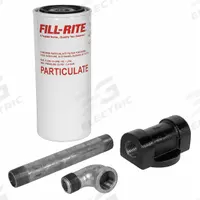 FILL-RITE Fuel Filter Kit: Particulate, Repl Filter, Particulate, 10 micron Filter Rating, Steel (MPN 1200KTF7018). Key specifications — Compatible Grainger Part Number: 30J088; Brand: FILL-RITE; Body Material: Steel; Filter Material: Cellulose; Compatible Manufacturer Model Number: FR700; Series: Particulate.