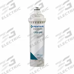 EVERPURE Water Filter Cartridge: 0.5 micron, 1.5 gpm, Everpure, 12 3/4 in Overall Ht, 15,000 gal (MPN 300-05829). Key specifications — Brand: EVERPURE; Reduces: Dirt; Filter Media: Phosphate.