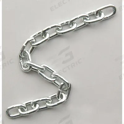 Dayton Straight Chain: 2 in Chain Trade Size, Carbon Steel, 310 lb Working Load Limit - Welded Straight-Link Tailgate Chains