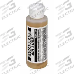 DYNABRADE Air Tool Oil: Mineral, Not Food Grade, 4 oz Container Size, Bottle (MPN 95821). Key specifications — attr1321222: Mineral; attr1321244: DYNABRADE; attr1321245: Bottle.