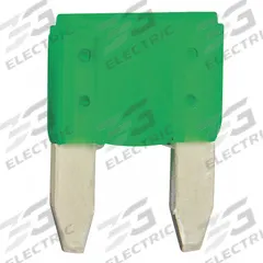 LITTELFUSE Automotive Fuse: 297 Series, Fast-Acting, 30 A, 32 V DC, Non-Indicating, 5 PK (MPN MIN30). Key specifications — Series: 297; Brand: LITTELFUSE; Fuse Profile: Standard Profile.