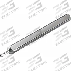 MICRO 100 Boring Bar: Boring, 1/8 in Shank Dia., Bright (Uncoated), 0.0270 in Center to Cutting Tip (MPN MBB-045100)