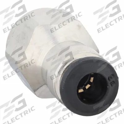 AIGNEP USA Push-Fit Adapter Fitting: 6 mm OD x 1/8 in Pipe Size, Push-to-Connect x BSPP - Nickel-Plated Brass Tube Fittings