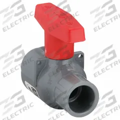 SPEARS Manual Two-Way Ball Valve: 3/4 in, CPVC, Straight, Socket x Socket, Std Port Ball Port, Tee (MPN 2132-007C). Key specifications — Brand: SPEARS; Handle: Tee.
