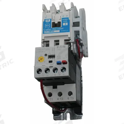EATON Magnetic Motor Starter: Non-Reversing, 3 Poles, NEMA Size 0, 18 A - Non-Reversing Starters with Electronic Overloads