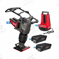MILWAUKEE Rammer Kit: HD12.0 Platform, 13 3/4 in Plate Lg, 11 in Plate Wd, 3799 lbf (MPN MXF270-2HD). Key specifications — Water Tank Included: No; Battery Capacity: 12 Ah; Compacting Force: 3799 lbf; Brand: MILWAUKEE.