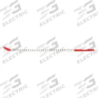 BRADY Wire Marker Wand: 1, Black on White, 300 Labels, Nylon, -30°F to 251°F, 10 PK (MPN SCN10-1). Key specifications — Legend: 1; Label Material: Nylon; Brand: BRADY; Color: Black on White.