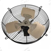 DAYTON Guard-Mounted Exhaust Fan: 16 in Blade, 1/10 hp, Totally Enclosed Air Over, 1,280 cfm (MPN 484X54). Key specifications — Motor Enclosure: Totally Enclosed Air Over; Brand: DAYTON; Nameplate Voltage: 115V AC.