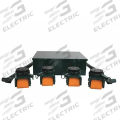 HILMAN ROLLERS Bull Dolly Kit: 8,000 lb, 5 in Deck Ht, 6 1/2 in L x 3 1/2 in W, (4) Swivel Dollies (MPN KBSP-4P). Key specifications — Top Plate Surface: Rubber Padded; Includes: (2) Handles; Brand: HILMAN ROLLERS; Color: Green.