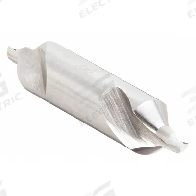 KEO Center Drill: Plain Type, #9, 60°, 3 5/8 in Overall Lg - Plain-Tip Center Drills