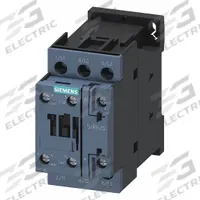 SIEMENS IEC Power Contactor: Non-Reversing, 3 Poles, 3NO Contacts, 25 A, 480V AC Coil (MPN 3RT20261AV60). Key specifications — Brand: SIEMENS; Integrated Surge Suppression: No.