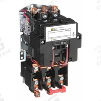 SQUARE D Magnetic Motor Starter: Non-Reversing, 3 Poles, NEMA Size 3, 90 A, 208V AC Coil (MPN 8536SEO1V08). Key specifications — Brand: SQUARE D; Coil Voltage: 208V AC; Phase: Three; Operator: None; Terminal Connection Type: Screw Clamp Terminals; Includes Pilot Light: No; Operator Controls: None; Auxiliary Contacts Included: No Auxiliary Contacts Included.