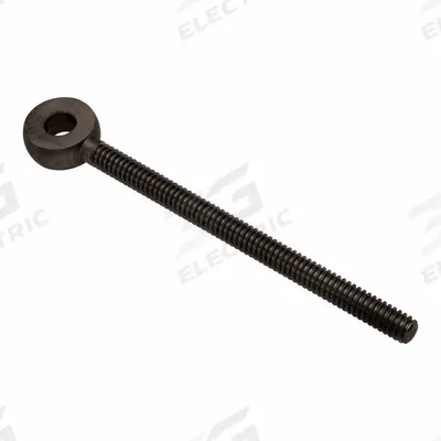 AMPG Fixed Rod End: Stainless Steel, Black Oxide, 3 in Hole Center-to-End Lg - Stainless Steel Male Threaded Fixed Rod Ends