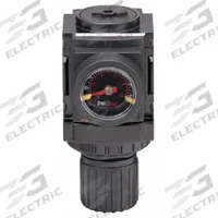 ARO Compressed Air Regulator: Aluminum, 1/4 in NPT, 59 cfm, 0 psi to 140 psi, Knob, 1000 Series (MPN R37121-600). Key specifications — attr111664: Yes; attr111400: 1000; attr111627: ARO.