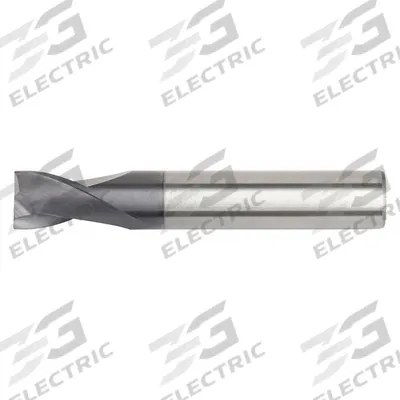 WIDIA HANITA Square End Mill: Carbide, 2 Flute, 1/2" Mill Dia, 2" LOC, 4" OAL (MPN I2S0500W200L) - General Purpose Carbide Square End Mills