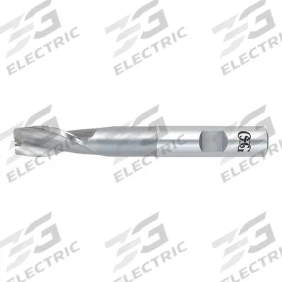 OSG Square End Mill: Cobalt, 2 Flute, 3/8" Mill Dia, 3/4" LOC, 3-5/16" OAL (MPN 5270500) - Reduced-Neck Cobalt Square End Mills