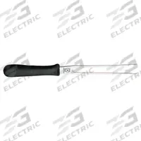 MERCER CUTLERY Meat Serving Fork: 12 3/16 in Overall Lg, Black/Silver, NSF Certified, 2 Tines (MPN M14007). Key specifications — Material: High Carbon Stainless Steel; Brand: MERCER CUTLERY; NSF Certified: Yes; Color: Black/Silver.
