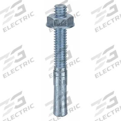 APPROVED VENDOR Wedge Anchor: 2 1/4 in Overall Lg, 1/4 in Dia, 1/4"-20 Thread Size, Steel - Steel Wedge Anchors