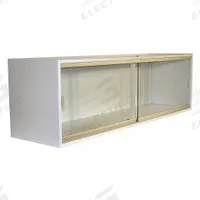 PRO-LINE Overhead Cabinet: 18 in Overall Ht, 60 in Overall Wd, 16 in Overall Dp, White, Steel, 18 in (MPN SDC60/SGLD-627). Key specifications — Includes Mounting Hardware: Yes; Frame Material: Steel; Color: White.