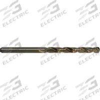 CLE-LINE Jobber Length Drill Bit: 8.1 mm, 135° Split Point, Straw/Bronze Cobalt (MPN C18971). Key specifications — attr1229327: 0.3189.