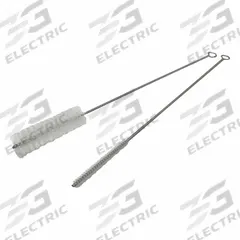TEL-TRU Brush Kit: Cleaning Brush, Check-Set Calibrator/Check-Set Data Logger, Universal, Check-Set (MPN 96100054). Key specifications — Brand: TEL-TRU; Compatible Series: Check-Set; Product Type: Cleaning Brush; Material: Stainless Steel; Compatible Product Type: Dry Block Calibrator.
