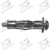 Wall Anchor: 3/16 in Dia, 2 1/16 in Overall Lg, 3/16" Thread Size, Steel, Zinc Plated, Steel, 50 PK (MPN U30537.018.0250). Key specifications — Compatible Material: Drywall; System of Measurement: Inch; Brand: APPROVED VENDOR; Finish Type: Plain.
