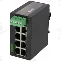 MURRELEKTRONIK Ethernet switch: Unmanaged, DIN Rail, 8 Ports, RJ45, 1000 mbps/Ethernet/Gigabit, IP40 (MPN 58173). Key specifications — Port Type: RJ45; Manufacturer Part Number: 58173; Brand: MURRELEKTRONIK; Features: Auto-Negotiation; IP Rating: IP40; Product Type: Ethernet Switch; Maximum Input Voltage: 48V DC; Mounting Location: DIN Rail.