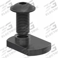 Bolt Assembly: 5/16" -18 Size, 11/16 in Thread Lg, Flanged Button Head Socket Cap, 15 Series (MPN 3320). Key specifications — Fastener Type: T-Nut; Fastener Head Type: Flanged Button Head Socket Cap; Material: Cast Iron; Finish: Zinc-Plated; T-Slot Fastener Type: Bolt Assembly; Threaded Hole Location: Single Offset; Compatible Series: 80/20 15 Series; System of Measurement: Inch.