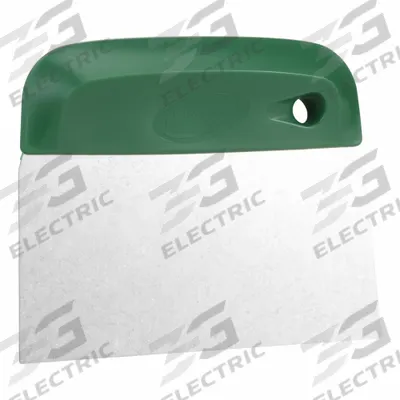 VIKAN Dough Cutter: 5 3/4 in Overall Lg, 4 1/2 in Overall Ht, 5 3/4 in Blade Wd - Dough Scrapers