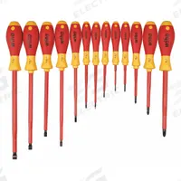 WIHA Insulated Screwdriver Set: 11-20 Pieces, 13 Pieces, Phillips/Slotted Tip, Ergonomic Grip (MPN 32094). Key specifications — attr1205274: WIHA; attr1205269: 4.5 mm.