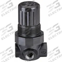 SPEEDAIRE Compressed Air Regulator: Aluminum, 1/4 in NPT, 15 cfm, 5 psi to 125 psi, Nonrising (MPN 4ZM08). Key specifications — attr111664: No; attr111400: Miniature; attr111627: SPEEDAIRE.