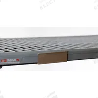 METRO Label Holder: Metro Super Erecta Pro, 15 7/16 in Overall Wd, 1 1/4 in Overall Ht, Tan (MPN MQ24LH). Key specifications — Brand: METRO; Color: Tan; Compatible Brand and Series: Metro Super Erecta Pro.