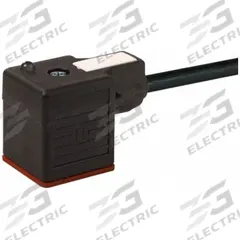 MURRELEKTRONIK Cordset: DIN Form A Female Right Angle x Bare Wire, 5 m Cable Lg, PUR, Black, 4 Pins (MPN 7072-18031-7540500). Key specifications — Wire Size: 18 AWG; Brand: MURRELEKTRONIK; Cable Jacket Color: Black; IP Rating: IP65.
