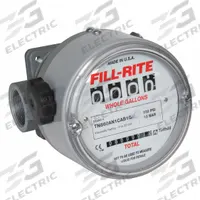 FILL-RITE Mechanical Flowmeter: 4-Digit Mechanical Fuel Transfer Meter, Gasoline/Water, Aluminum (MPN TN860AN1CAB2GAC). Key specifications — Display Type: Mechanical; Brand: FILL-RITE; O-Ring Material: Buna-N; Accuracy: +/-2%; Seal Material: Buna-N; Output Type: Standard Frequency Pulse; Unit Of Measure: Liters.